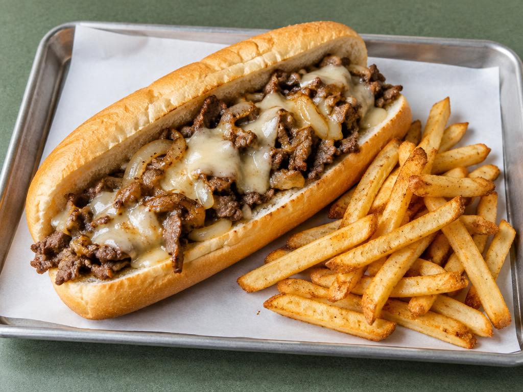 Charleys Cheesesteaks & Wings food